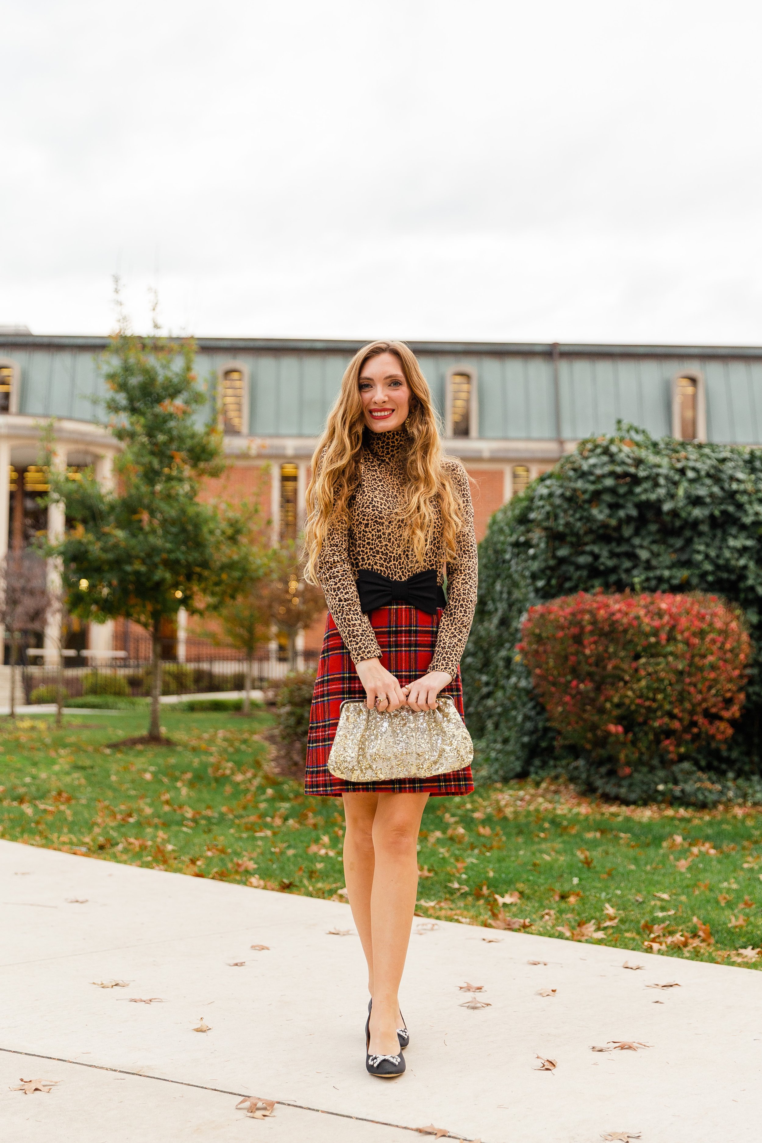 Leopard And Plaid Holiday Mix Enchanting Elegance